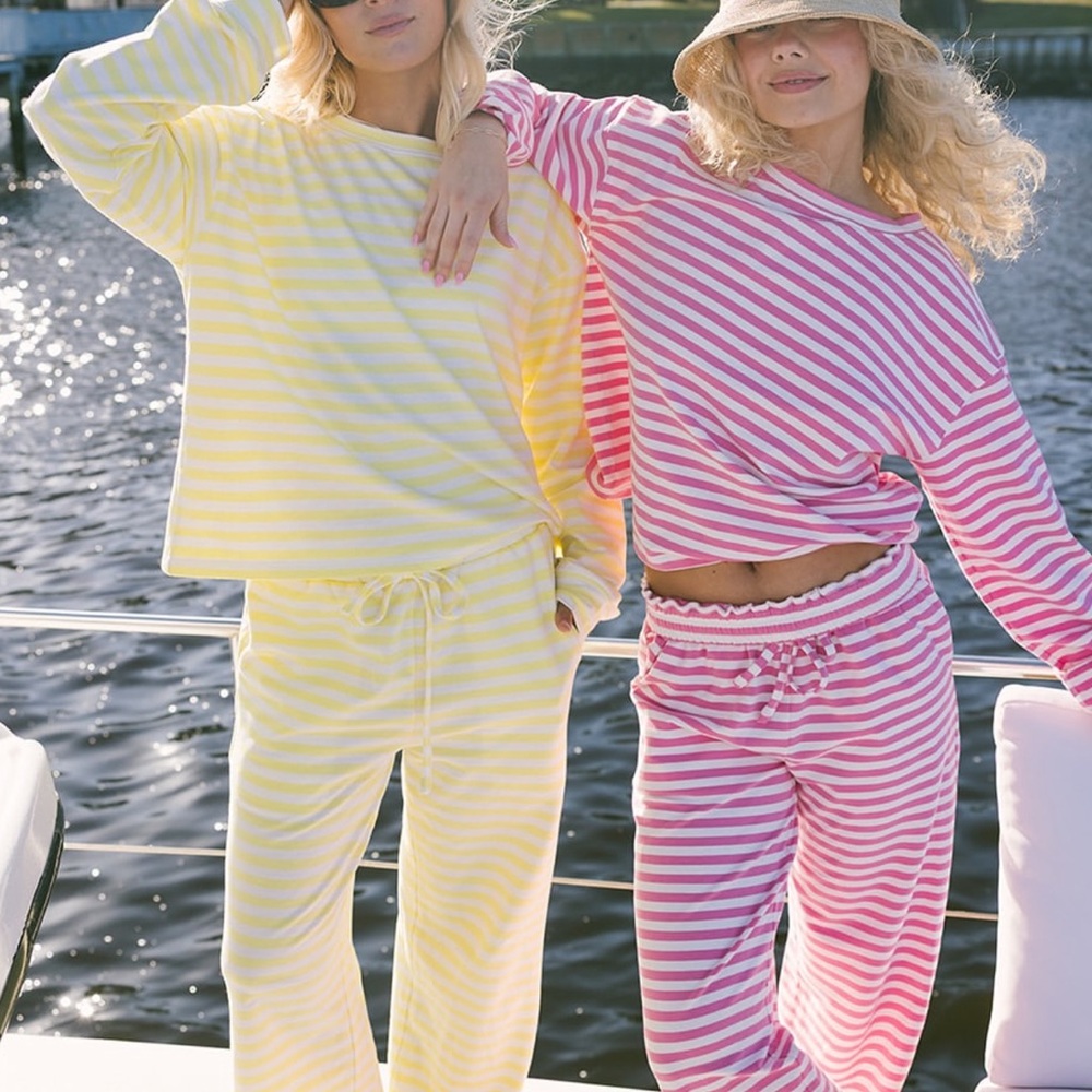 Striped Yellow SET